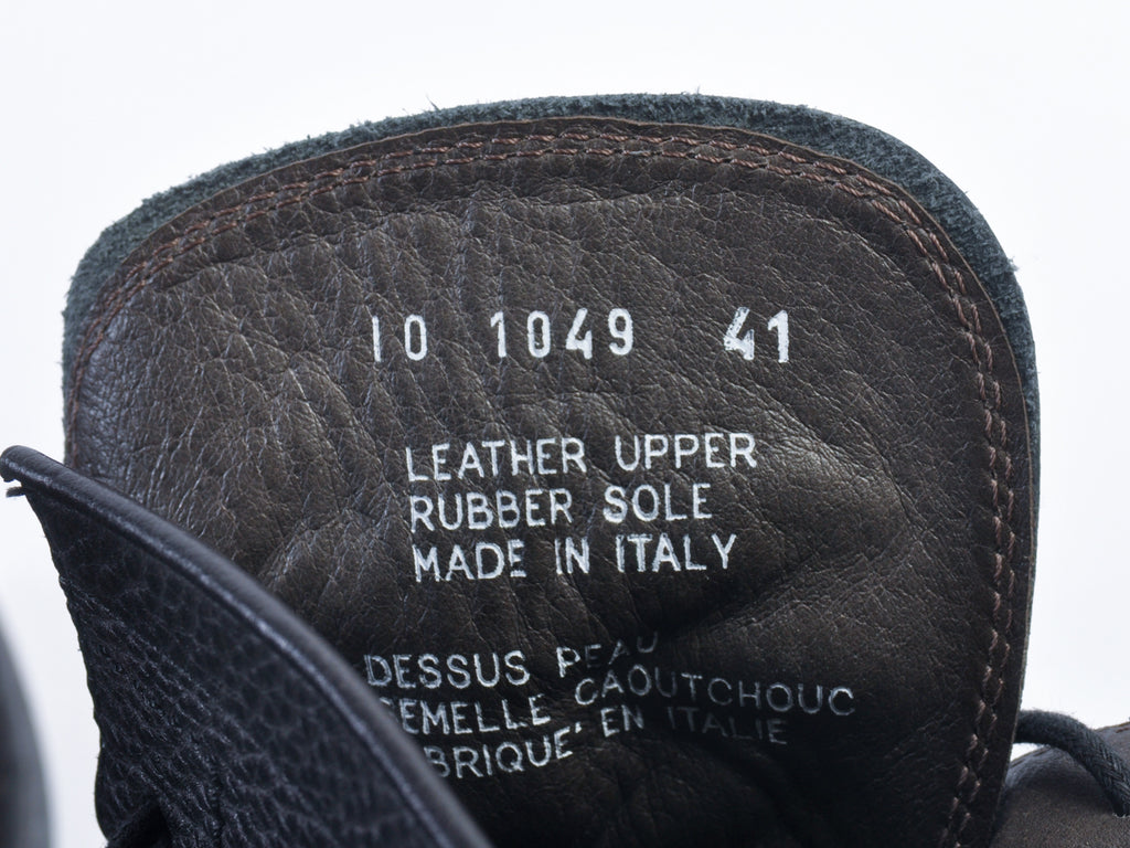 Boemos Black Leather Boots