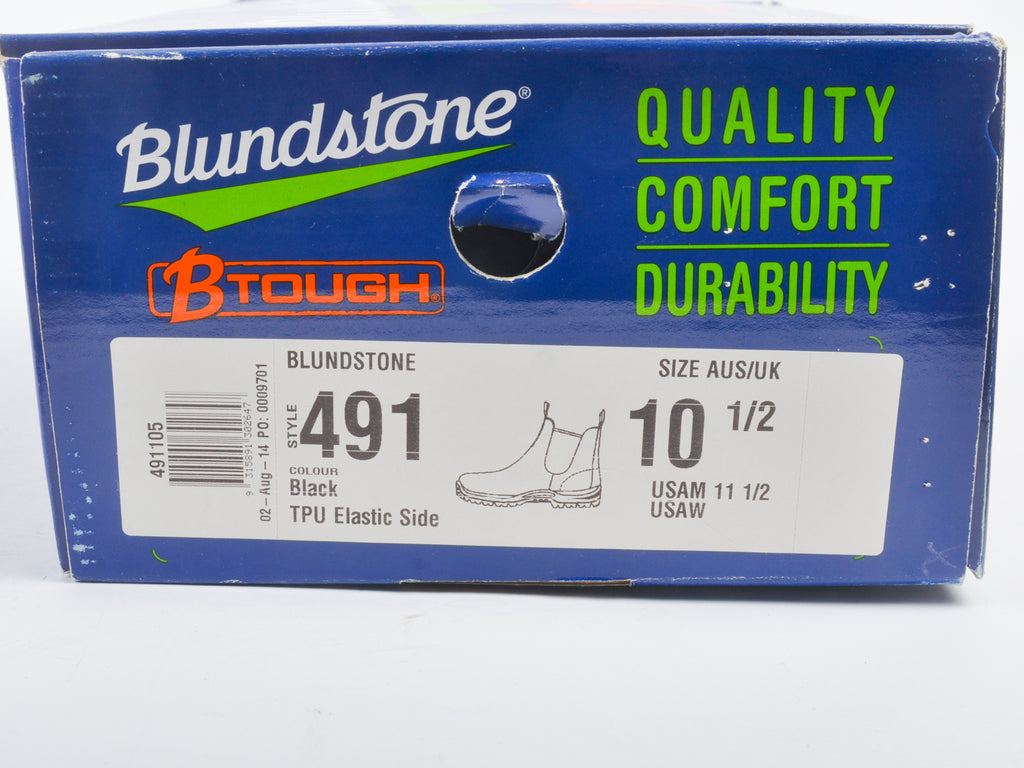 Blundstone Black BTough 491 Boots