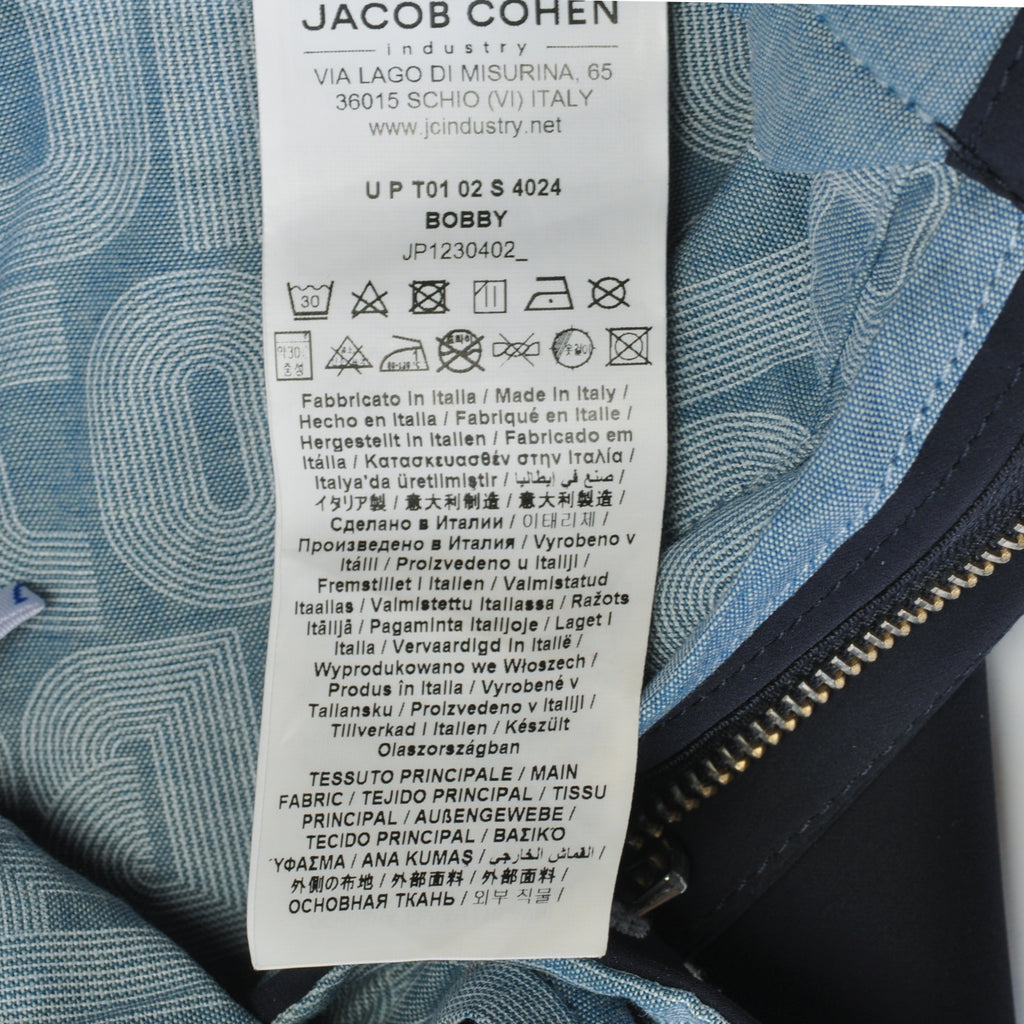Jacob Cohen Navy Blue Bobby Pants