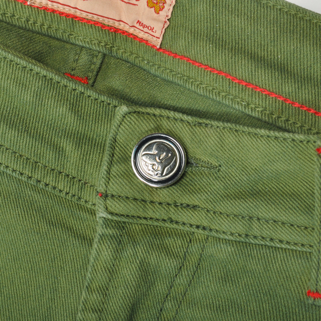 Marco Pescarolo Green Denim Nerano1 Jeans