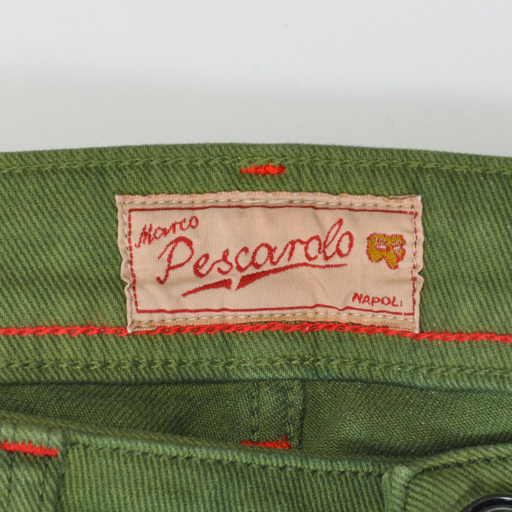Marco Pescarolo Green Denim Nerano1 Jeans