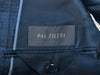 Pal Zileri Blue Check Wool Silk Linen Suit