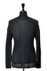 John Varvatos Dark Grey Loose Knit Sweater
