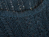 John Varvatos Dark Grey Loose Knit Sweater