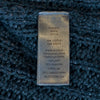 John Varvatos Dark Grey Loose Knit Sweater
