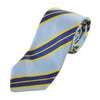 Eton Light Blue Striped English Silk Tie
