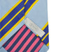 Eton Light Blue Striped English Silk Tie