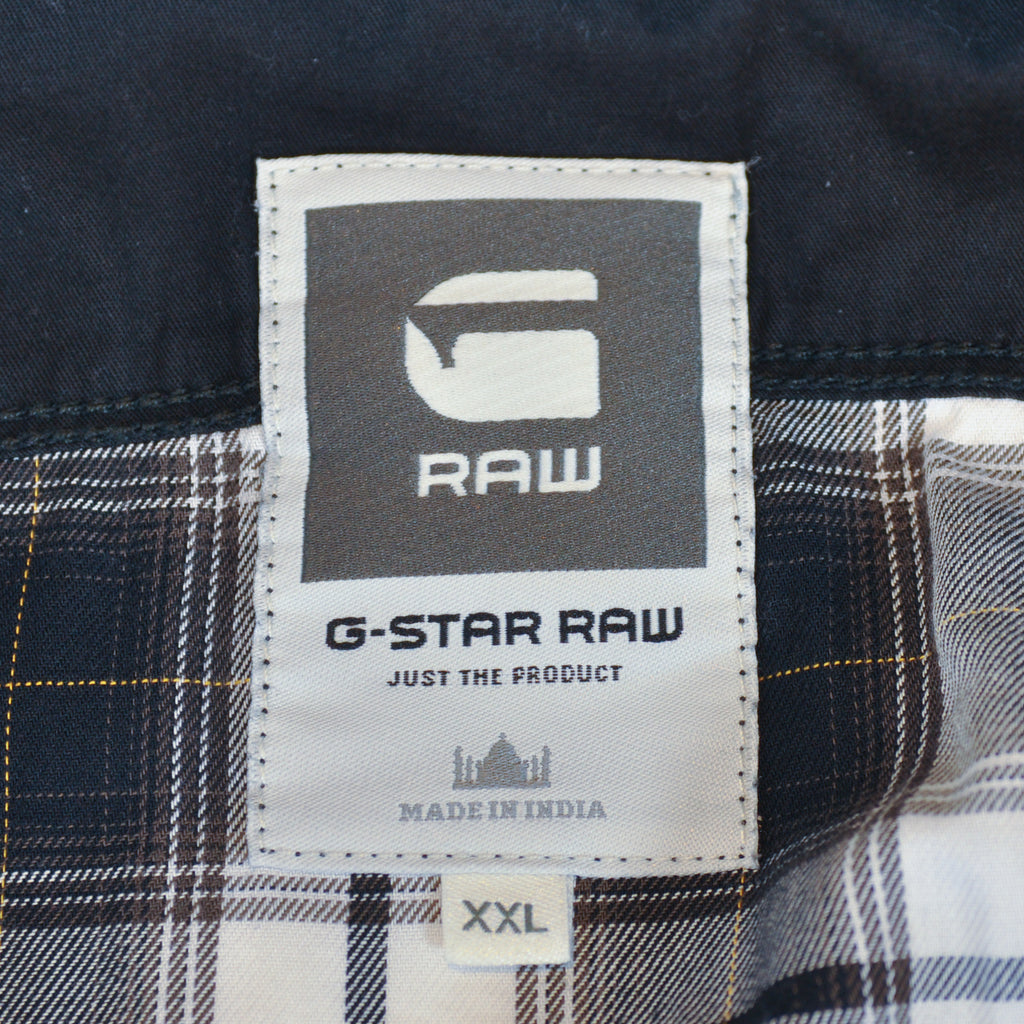 G-Star RAW Black Check Arc 3D Shirt