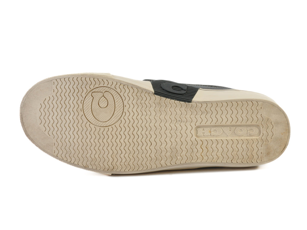 Coach Rexy Dinosaur Signature Canvas Slip-On Sneakers