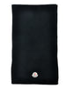 Moncler Black Wool Sciarpa Scarf