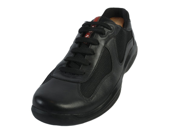 Prada Black Luna Rosa Sneakers