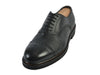 Henderson Black Pebbled Leather Cap Toe Oxfords