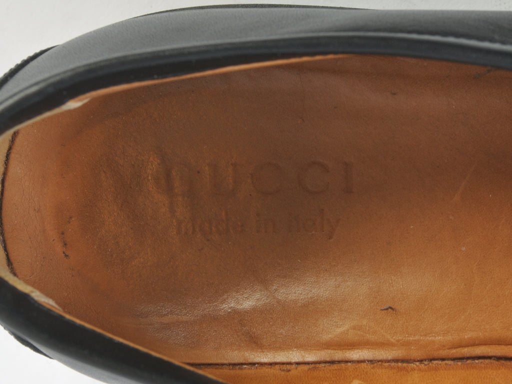 Gucci Black Horsebit Loafers
