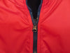 Green Coast Red and Navy Water Repellant Wool Reversible Vest