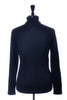 Hugo Boss Deep Navy Blue Grato Roll Neck Sweater