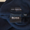 Hugo Boss Deep Navy Blue Grato Roll Neck Sweater