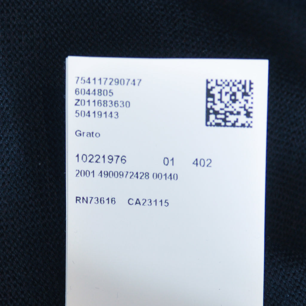 Hugo Boss Deep Navy Blue Grato Roll Neck Sweater