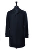 Biella Black Cashmere Blend Overcoat