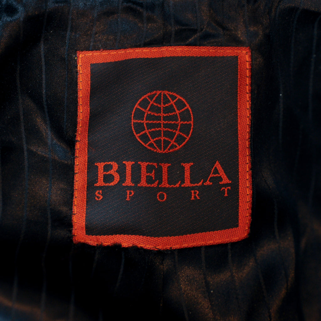 Biella Black Cashmere Blend Overcoat