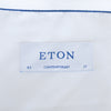 Eton NWT White Twill Contemporary Fit Shirt