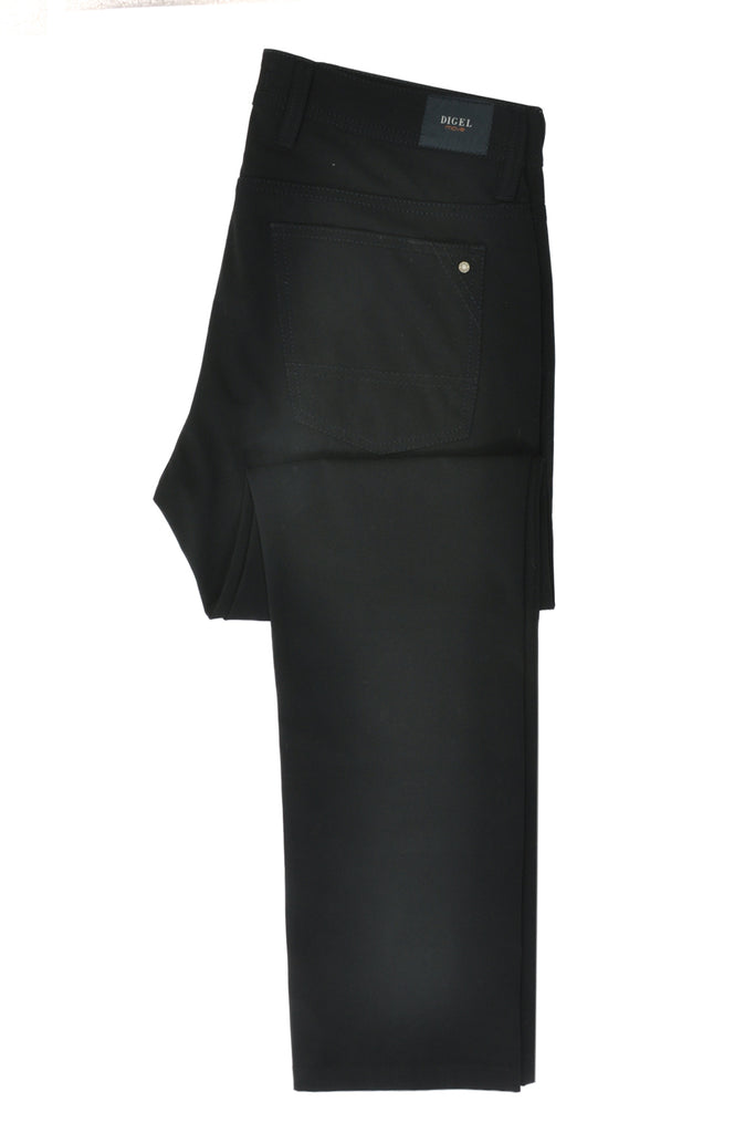 Digel Move Black 5-Pocket Pants at Luxmrkt Mens Luxury Consignment Edmonton luxmrkt.ca luxmrkt.com