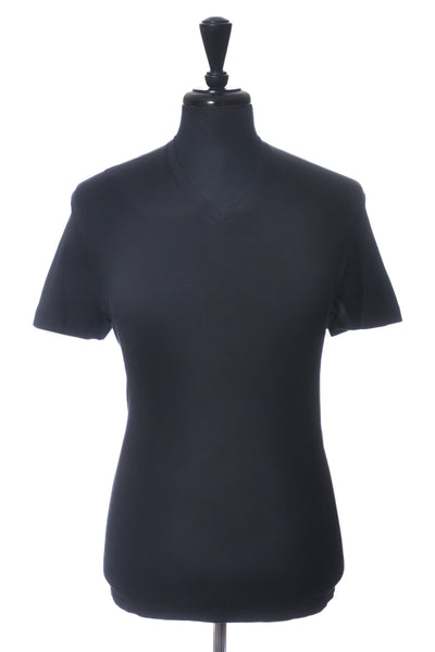 Michael Kors Black V-Neck T-Shirt