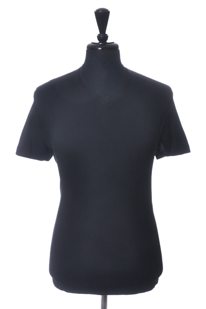 Michael Kors Black V-Neck T-Shirt