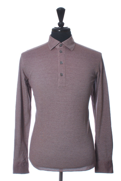 Ermenegildo Zegna Brown Knit Shirt