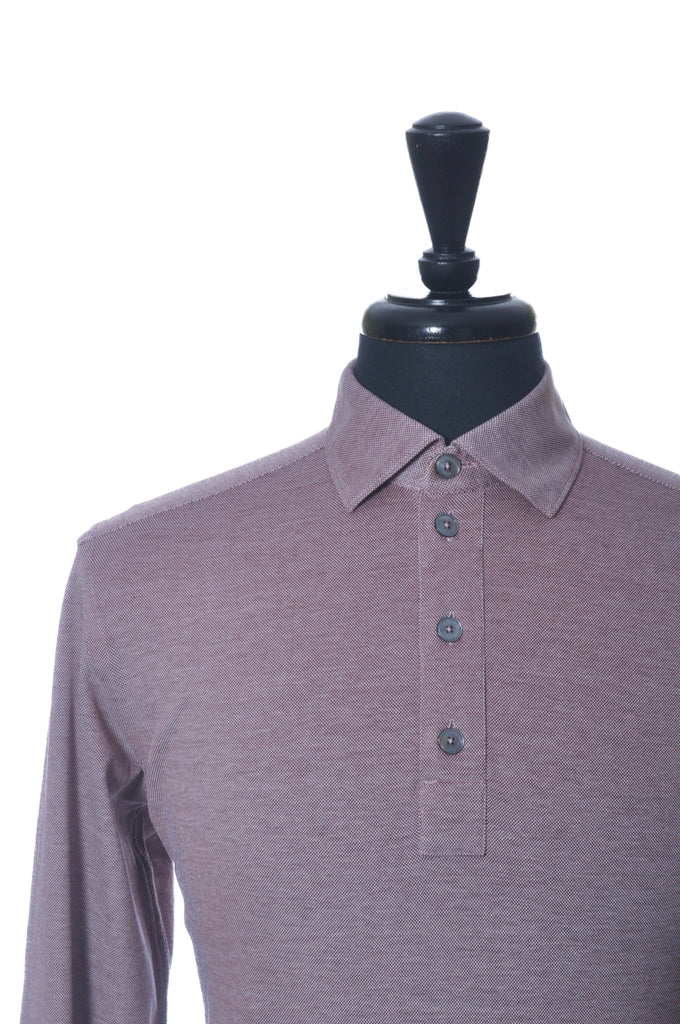 Ermenegildo Zegna Brown Knit Shirt