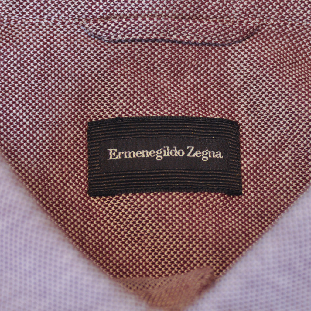 Ermenegildo Zegna Brown Knit Shirt