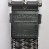 Royal Albartross Grey and Black Web Belt