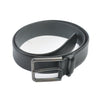 Hugo Boss Black Pebbled Cowskin Leather Belt