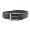 Prada Black Textured Leather Belt