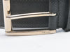 Prada Black Textured Leather Belt