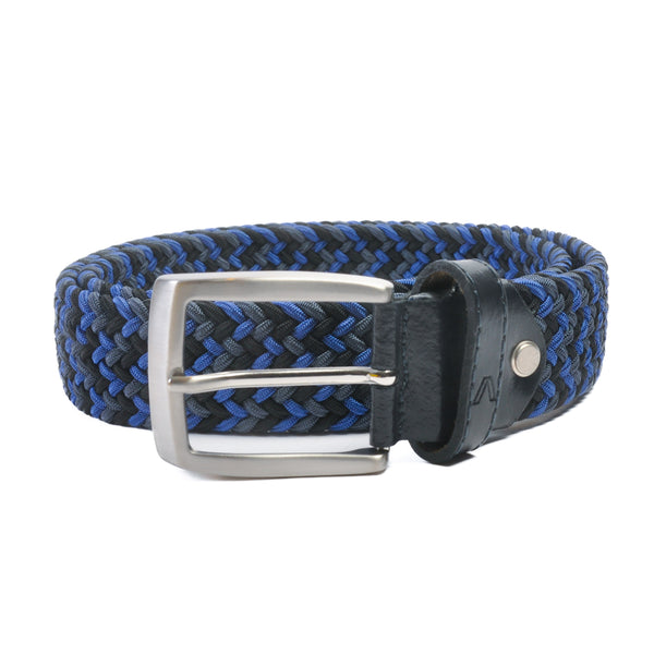 Alberto Blue Web Belt