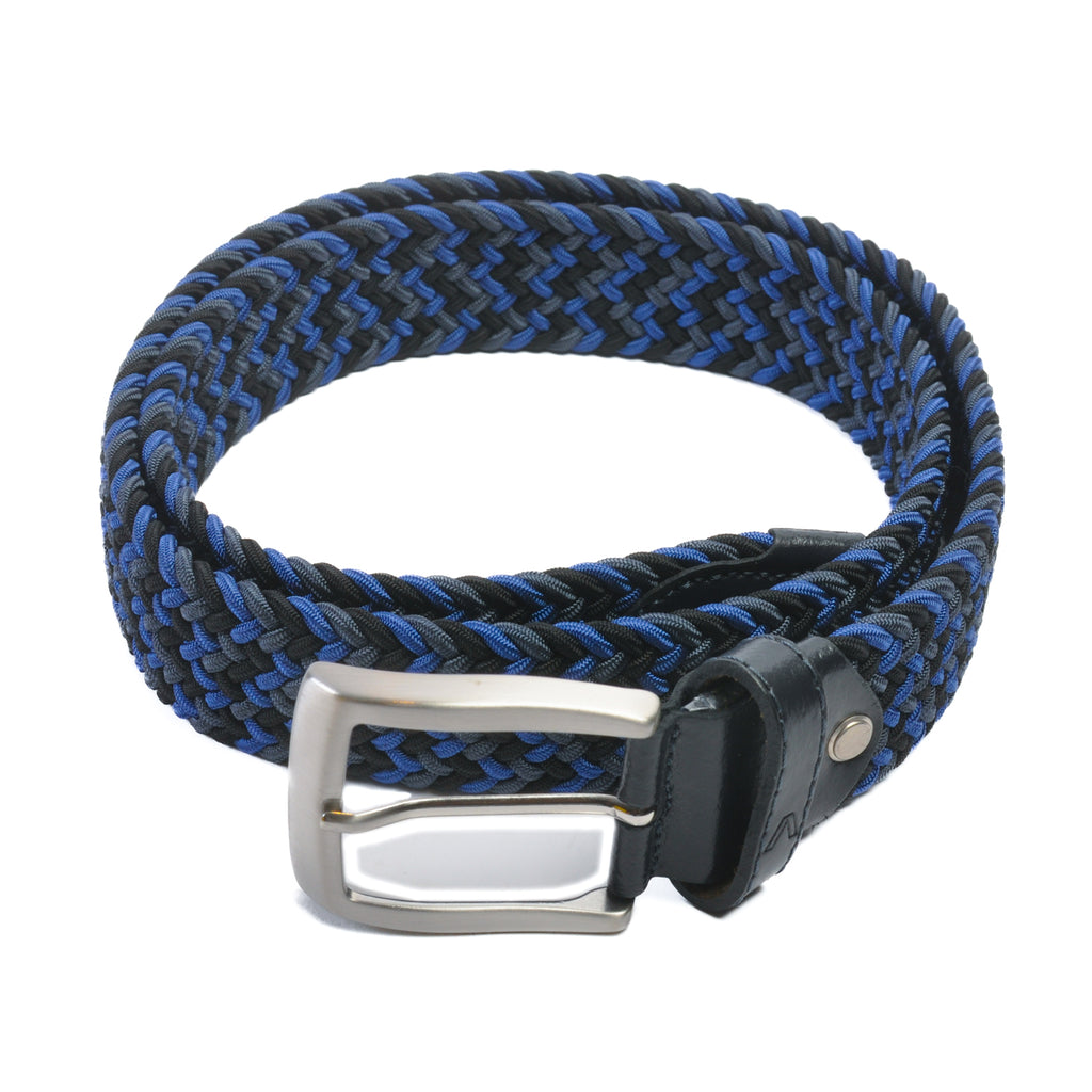 Alberto Blue Web Belt