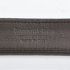 Ermenegildo Zegna Dark Brown Basketweave Leather Belt