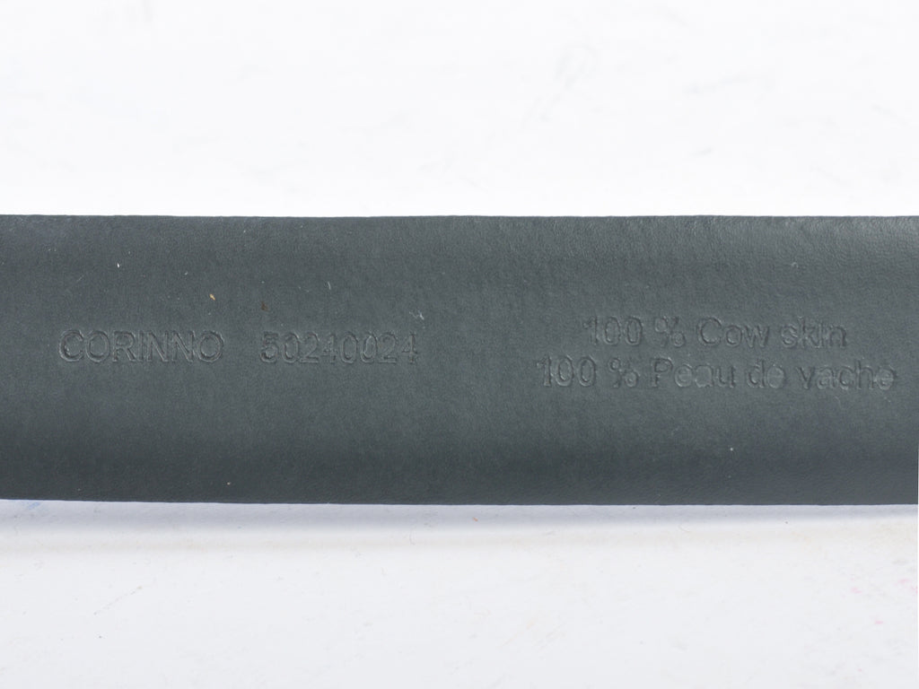 Hugo Boss Black Corinno Embossed Cow Skin Leather Belt