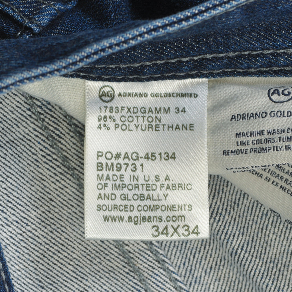 AG Jeans Blue Tellis Modern Slim Jeans