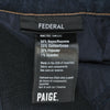 Paige Cellar Blue Federal Jeans