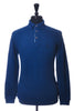 Ethnic Blue Long Sleeve Polo Shirt