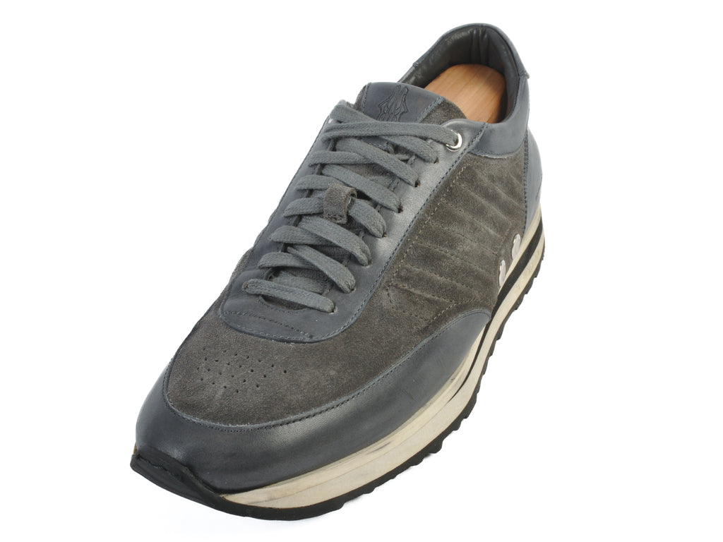 Di Bianco Grey Suede Sneakers