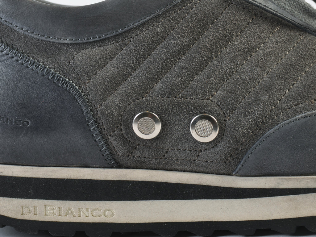Di Bianco Grey Suede Sneakers