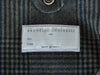 Brunello Cucinelli Green Check Cashmere Blend Flannel Blazer