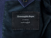 Ermenegildo Zegna Deep Plum Cashmere Blend Milano Blazer