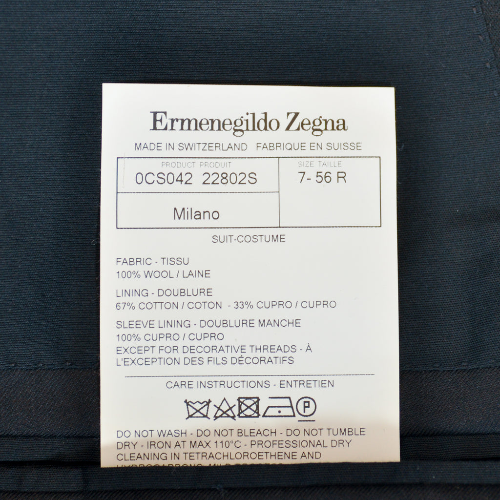 Ermenegildo Zegna Black 15milmil15 Milano 3-Piece Tuxedo