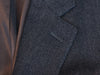 Sam Abouhassan Dark Grey Herringbone Tweed Blazer