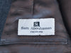 Sam Abouhassan Dark Grey Herringbone Tweed Blazer