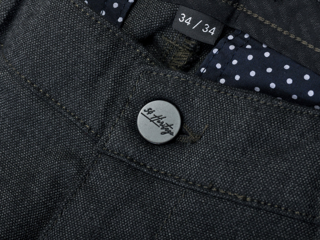 34 Heritage NWT Charcoal Grey Naples Pants