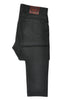 Isaia Black Button Fly Jeans